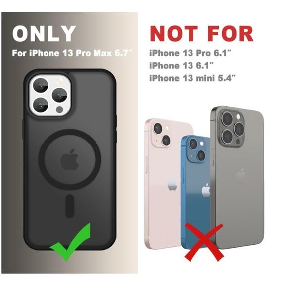 Incipio Duo Dual-Layer Case for iPhone 13 Pro Max Red MagSafe & 5G Compatible - Picture 4 of 4